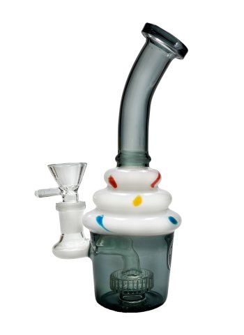 Cupcake  Small  Glass  Percolator  Bong